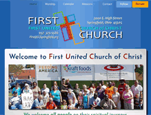 Tablet Screenshot of firstuccspringfield.org